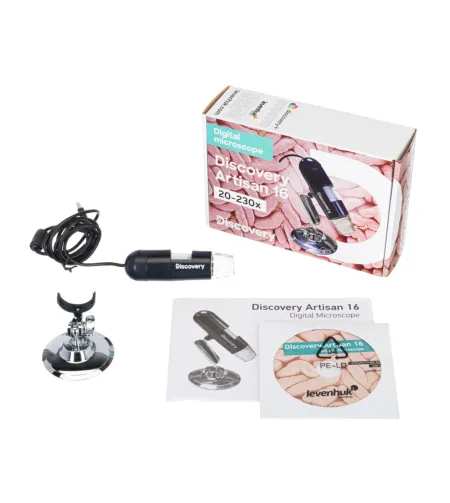 Mikroskopas, Discovery Artisan 16 Skaitmeninis, 20x-230x