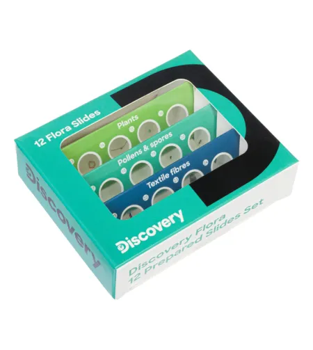 Discovery 12 Набор микропрепаратов флора
