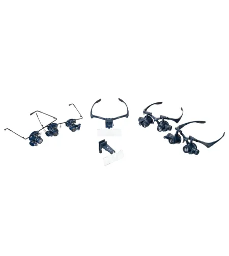 Discovery Crafts DGL 10 Magnifying Glasses (1.5x, 2.5x, 3.5x)