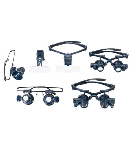 Discovery Crafts DGL 10 Magnifying Glasses (1.5x, 2.5x, 3.5x)