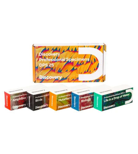 Набор микропрепаратов Discovery Prof DPS 25. «Биология, Птицы и др.»