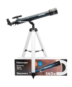 Discovery Spark 707 AZ Teleskops ar grāmatu (EN)