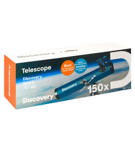 Teleskopas su knyga Discovery Spark 767 AZ  (RU)