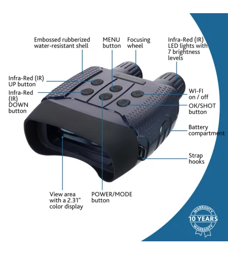 Discovery Night BL20 Binoculars with Tripod