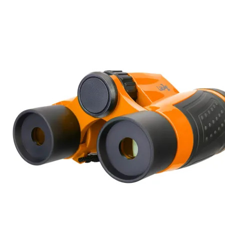 Walkie Talkie and Binoculars Set, Levenhuk LabZZ WTT10, Orange