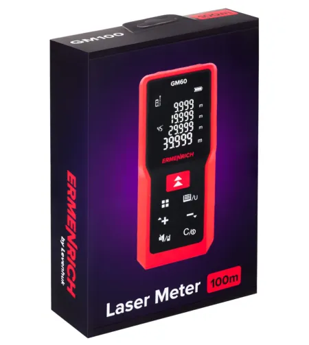 Lāzera mērlente Ermenrich Reel GM100