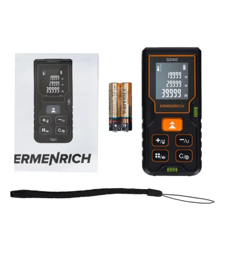 Lāzera mērītājs Ermenrich Reel GD60