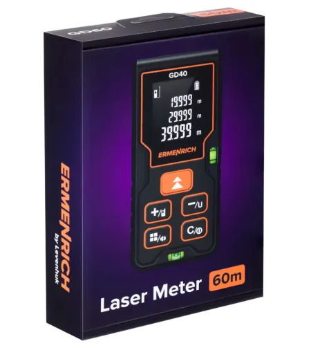 Lāzera mērītājs Ermenrich Reel GD60
