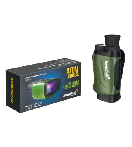 Nakts redzamības monokulārs Levenhuk Atom Digital DNM50