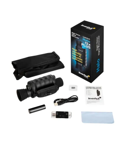 Digitālais nakts redzamības monokulārs Levenhuk Halo 13X PLUS