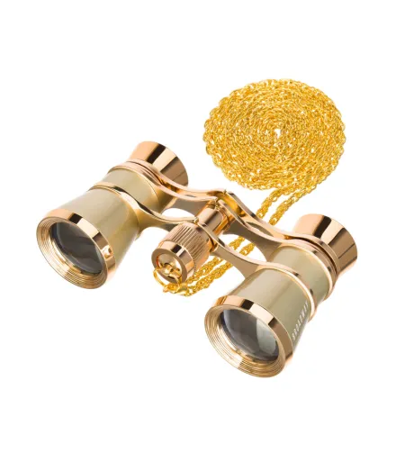 Levenhuk Broadway 325B Opera Glasses gold
