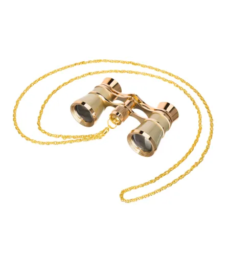 Levenhuk Broadway 325B Opera Glasses gold