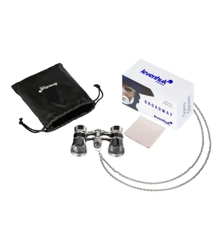 Levenhuk Broadway 325B operos žiūronai juoda-sidabrinė