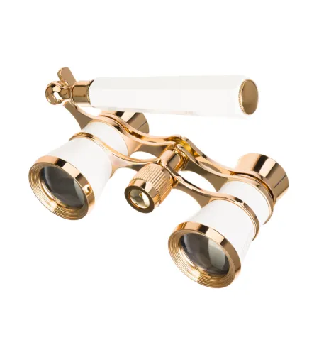 Teatri binokkel, valge Levenhuk Broadway 325E