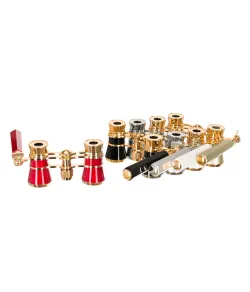 Levenhuk Broadway 325E Lorgnette Opera Glasses red