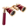 Levenhuk Broadway 325E Lorgnette Opera Glasses red