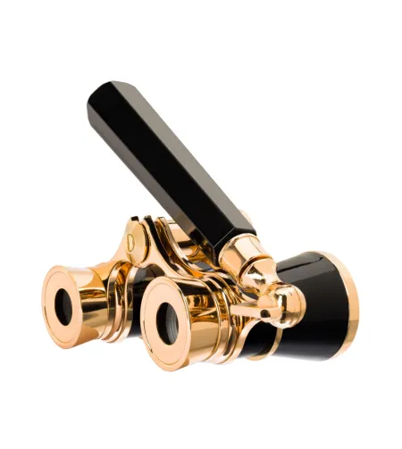 Levenhuk Broadway 325E teatri binokkel, must