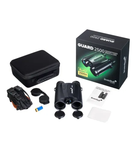 Binokliai su tolimačiu Levenhuk Guard 2500