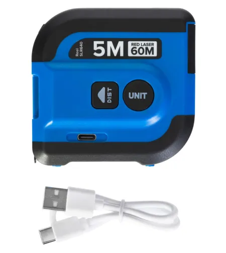 Ermenrich Reel SLR640 Matavimo juosta su lazeriniu nuotolio ieškikliu