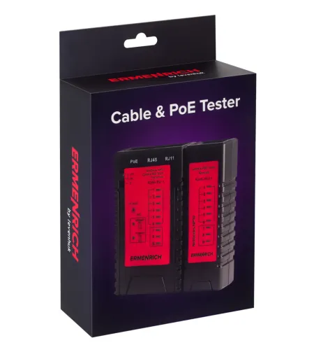 Kabeļa testeris Ermenrich NetGeeks NP10