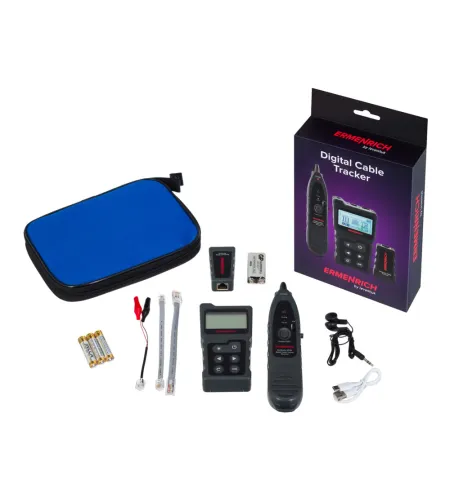 Daudzfunkcionāls kabeļa testeris Ermenrich NetGeeks NP40