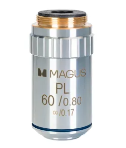 MAGUS MP60 60x/0,80 ∞/0,17 begalinio plano achromatinis objektyvas