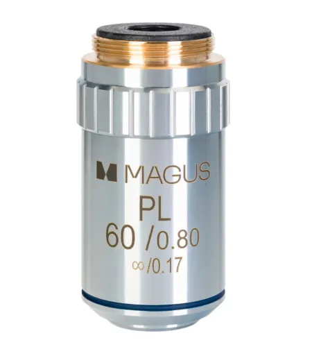 MAGUS MP60 60x/0,80 ∞/0,17 begalinio plano achromatinis objektyvas