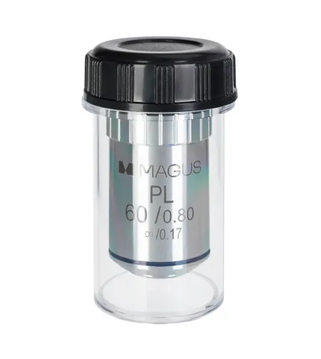 MAGUS MP60 60x/0,80 ∞/0,17 begalinio plano achromatinis objektyvas