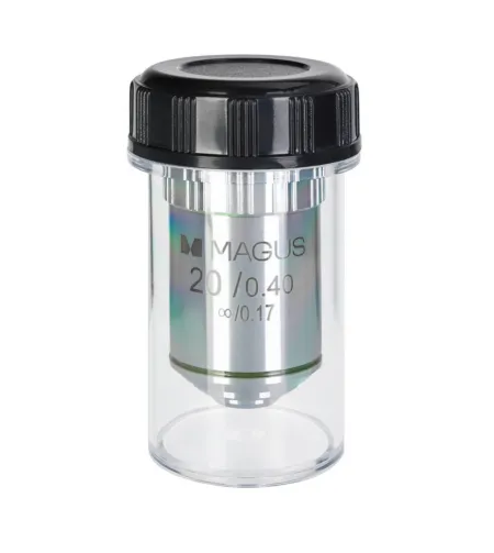 MAGUS MA20 20х/0.40 ∞/0.17 Begalybės achromatinis objektyvas