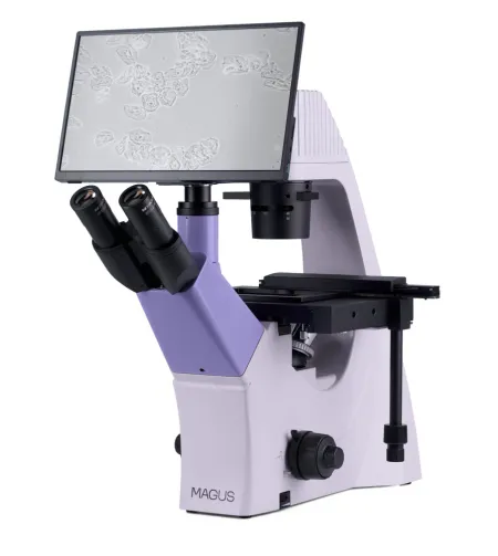 Biologinis apverstas skaitmeninis mikroskopas MAGUS Bio VD300 su LCD ekranu
