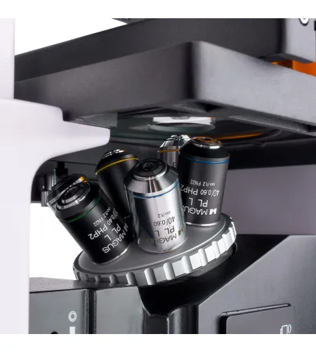 MAGUS Lum VD500 apverstas skaitmeninis fluorescencinis mikroskopas