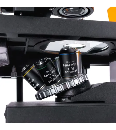 MAGUS Lum VD500L fluorescencinis apverstas skaitmeninis mikroskopas