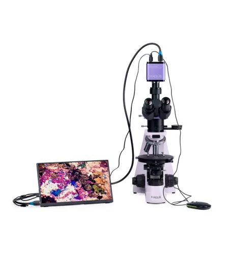 MAGUS Pol D800 LCD poliarizuojantis skaitmeninis mikroskopas