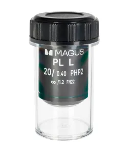 Objektyvas MAGUS 20HP 20x/0.40 Plan L fazė PHP2 ∞/1.2 WD 8.0 mm