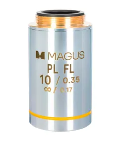 MAGUS 10PLFL 10х/0.35 Plan FL ∞/0.17 objektyvas
