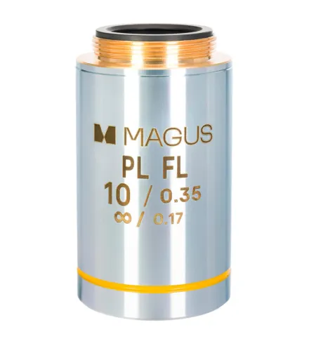 MAGUS 10PLFL 10х/0.35 Plan FL ∞/0.17 objektyvas