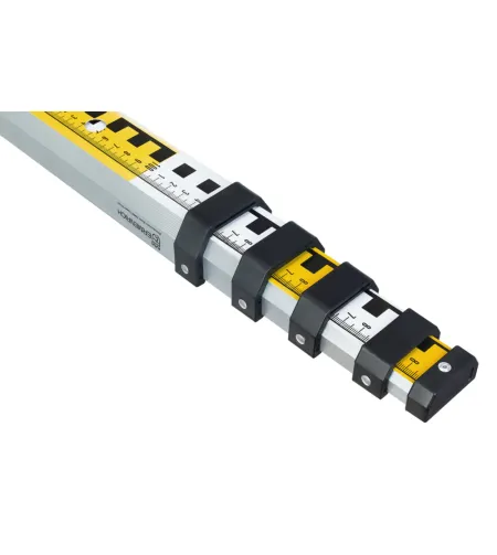 Ermenrich Reel TWR5 teleskopisks alumīnija lineāls 1,25-5 m