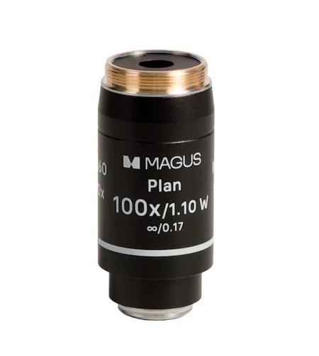 MAGUS 100PL60 W Plan 100х/1.10 ∞/0.17 H60mm objektyvas