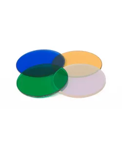 MAGUS LF4.2 spalvų filtrų rinkinys (mėlynas, žalias, geltonas, matinio stiklo)