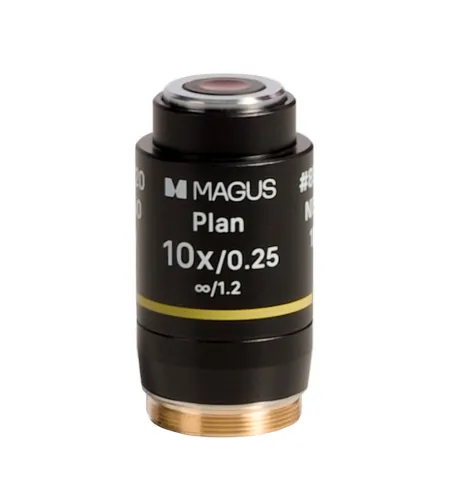 MAGUS 10PL60V Plan 10х/0.25 ∞/1.2 H60mm objektyvas