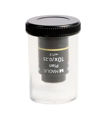 MAGUS 10PL60V Plan 10х/0.25 ∞/1.2 H60mm objektyvas