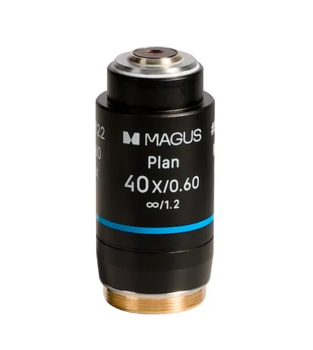 MAGUS 40PL60V planas 40х/0.60 ∞/1.2 H60mm objektyvas