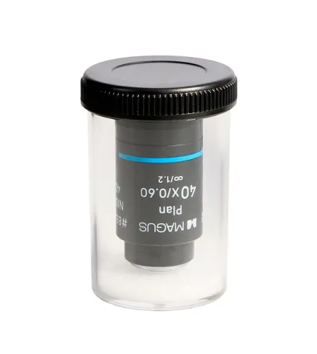MAGUS 40PL60V planas 40х/0.60 ∞/1.2 H60mm objektyvas