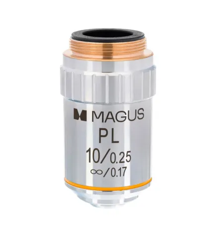 MAGUS MP10 10x/0,25 ∞/0,17 Begalybės objektyvas
