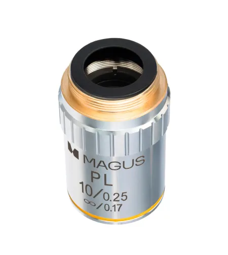MAGUS MP10 10x/0,25 ∞/0,17 Begalybės objektyvas