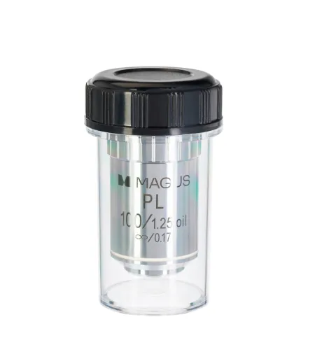 MAGUS MP100 OIL 100x/1,25 ∞/0,17 Begalybės objektyvas