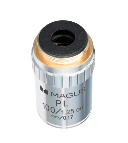 MAGUS MP100 OIL 100x/1,25 ∞/0,17 Begalybės objektyvas