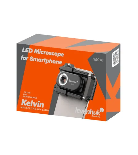 Levenhuk Kelvin TMC10 LED mikroskops viedtālrunim