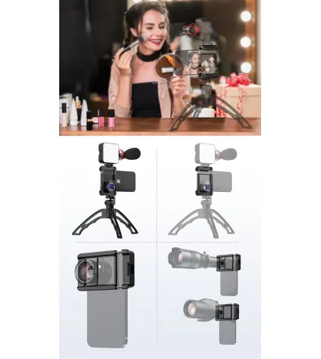 Levenhuk Kelvin RIG1 mini viedtālruņa turētāja rāmis