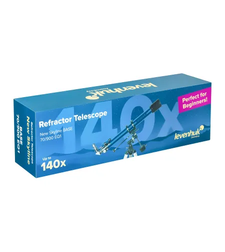 Levenhuk New Skyline BASE 70/900 EQ1 teleskops